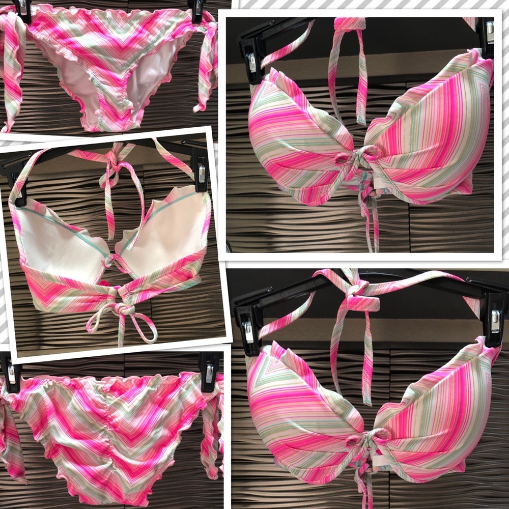 Victoria’s Secret bikini top and bottom